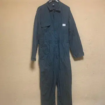 70s BIG MAC 작업복 올인원 헤링본 그린 빈티지