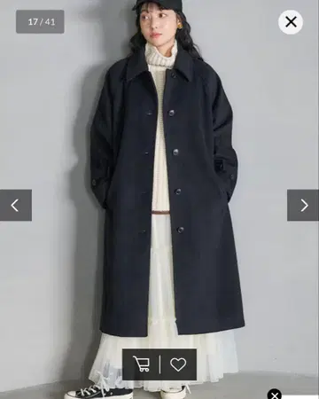 프릭스스토어 FREAK'S STORE 롱 코트 코트