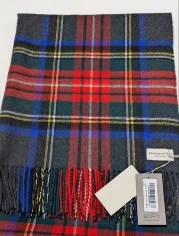 존스톤즈 대형 스톨 일본 한정 컬러 차콜 그레이 스튜어트