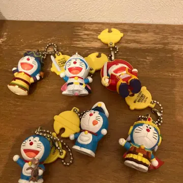 도라에몽 키링 6개 세트