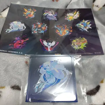 포켓몬 LEGENDS Z-A 메가 앱솔 아크릴 스탠드 & 씰