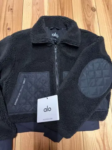 alo SHERPA EDGE BOMBER 블랙