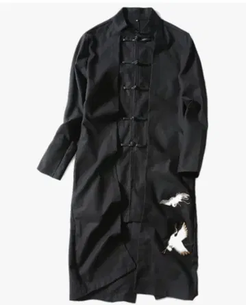 바리오스웨이즈 남성용 레이어드 차이나복풍 셔츠 (작은 사이즈)