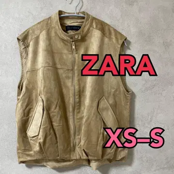 ZARA 여성용 베스트 베이지 XS S
