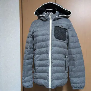 CLOSSHI 그레이 다운 자켓 160 사이즈