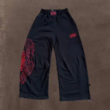 BADBLOOD 스웨트 팬츠 블랙