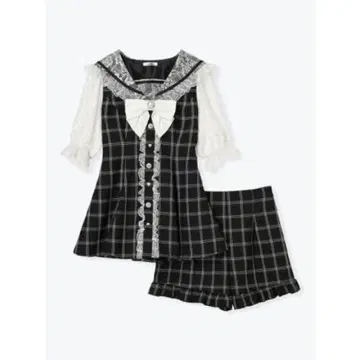 NOHMIE 체크 무늬 셋업