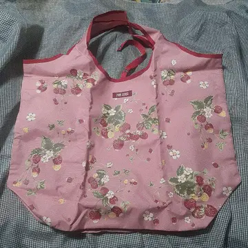 새상품 핑크하우스 PINK HOUSE 에코백 딸기 무늬