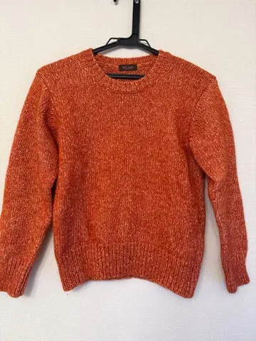 Paul Smith collection 오렌지 크루넥 니트