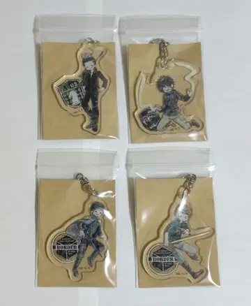 월드 트리거 키링 18세조