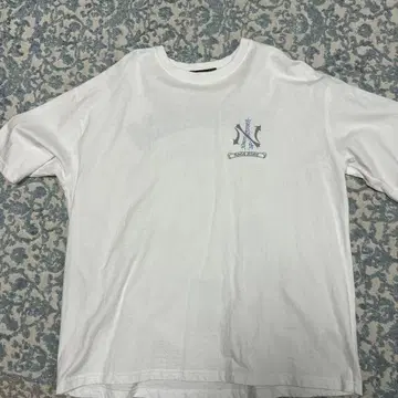 A'GEM/9 그래픽 T셔츠 화이트