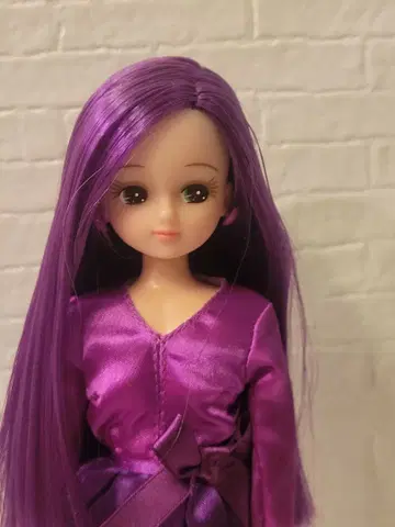 리카짱 캐슬 인형 교실 짙은 보라색