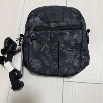 GREGORY 그레고리 퀵 포켓 M 블랙 태피스트리 파우치