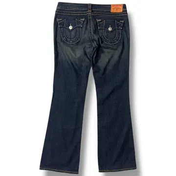 트루릴리전 USA 플레어 부츠컷 데님 Y2K 구제 의류