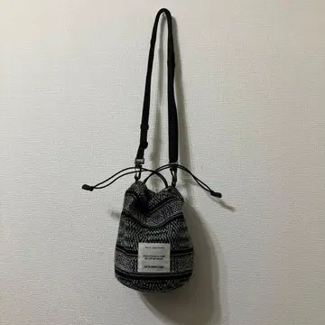 COOTIE-MEXICAN JACQUARD DRAWSTRING BAG-