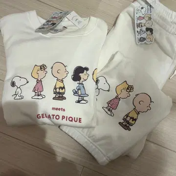 젤라또피케 [ PEANUTS ] 쭈리 상하의 세트