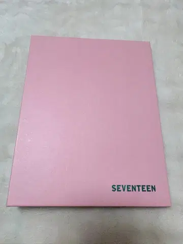 SEVENTEEN 포토카드 앨범 핑크 트레이딩 카드 케이스