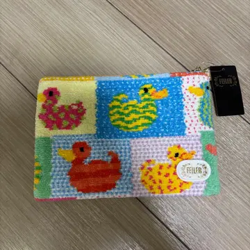 FEILER 오리 패턴 파우치 멀티 컬러