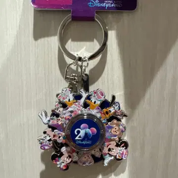 홍콩 디즈니랜드 20주년 기념 키링