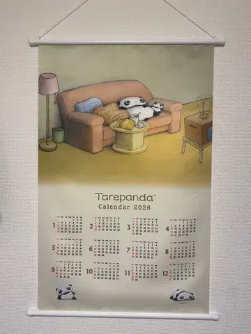 타레판다 달력 태피스트리 2026년