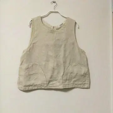 tumugu 츠무구 솔리 린넨 베스트