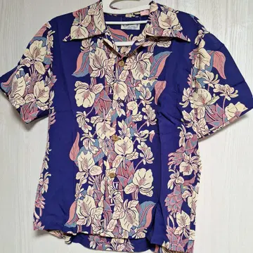 선서프 SUNSURF 알로하 셔츠 반팔 셔츠 여성용