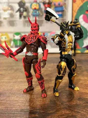 SHODO-X 가면라이더 덴오 모모타로스 이매진 & 킨타로스 이매진 세트