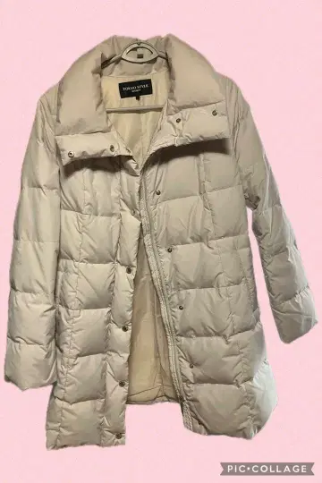 도쿄 스타일 다운 자켓 라이트 그레이