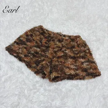 숏팬츠 믹스 컬러 팬츠 숏팬츠 y2k 헤이세이 갸루 화려한 부클레