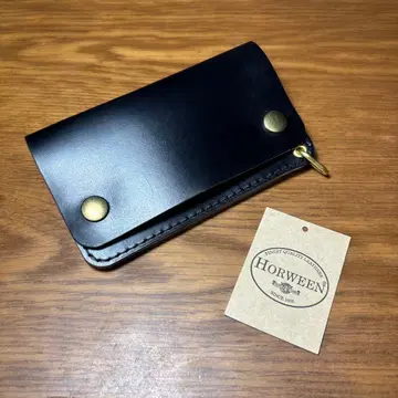 트래커 지갑 HORWEEN사 크롬엑셀 미들 2층 타입