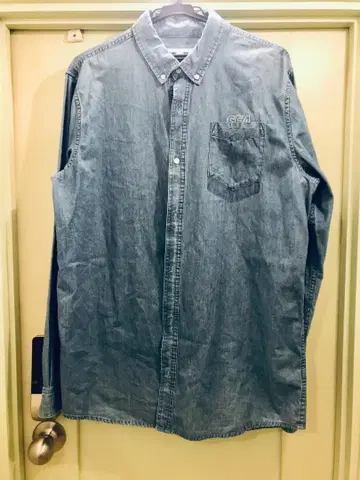 WIND AND SEA 데님 셔츠 긴팔