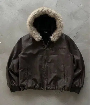 wish for ever 퍼 블루종 자켓