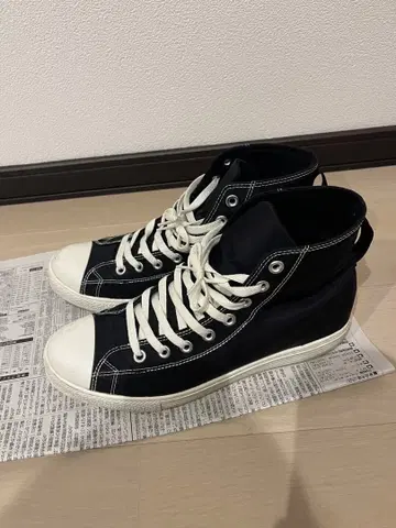 컨버스 스노트레 27cm 블랙