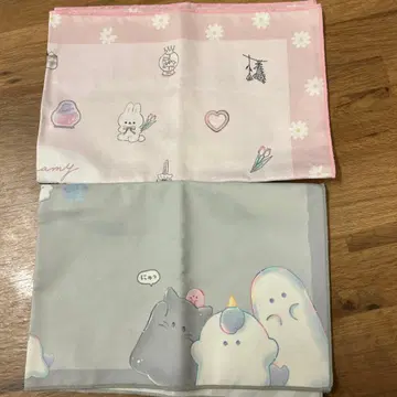 캐릭터 패턴 냅킨 2개 세트