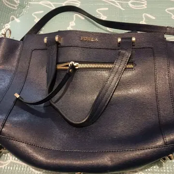 FURLA 네이비 숄더백