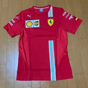 페라리 F1 공식 팀 셔츠 M 사이즈