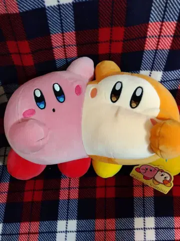 커비와 와돌디의 봉제 인형