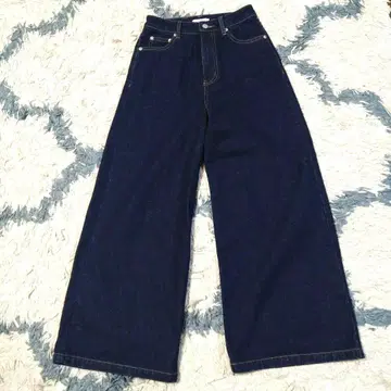 COHINA 플레어 데님 short