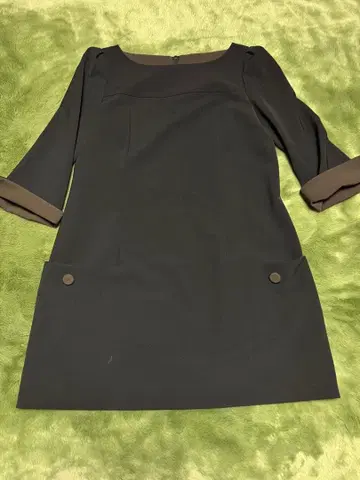 FOXY NEW YORK 블랙 반소매 튜닉