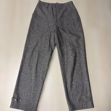 울 슬랙스 그레이 90s 구제 의류