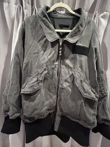 JEANASIS 리버서블 플라이트 자켓