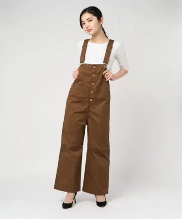 UNIVERSAL OVERALL 베이지 베이직 오버롤