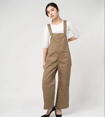 UNIVERSAL OVERALL 베이지 베이직 오버롤