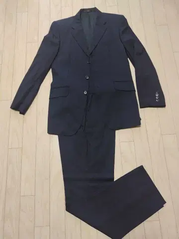 Paul Smith 수트 남성용 사이즈 L 네이비 격자 무늬