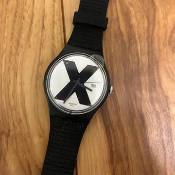 straight edge SWATCH XX-RATED (SUOB402)