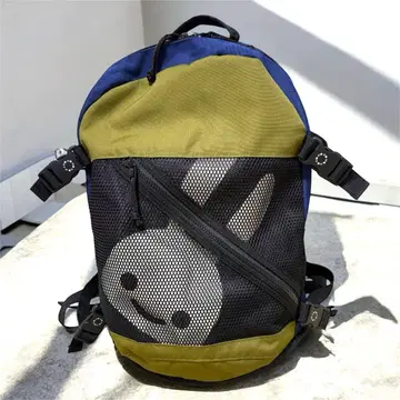 미사용품 CUNE 메쉬 포켓 백팩