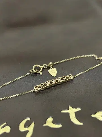 아가 agete K10 시스루 다이아 팔찌