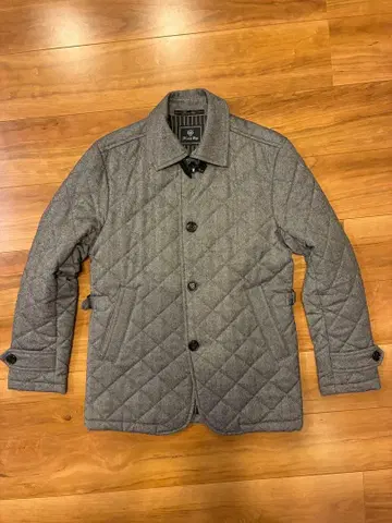 Mens Bigi 다이아 퀼팅 자켓 M 충전솜