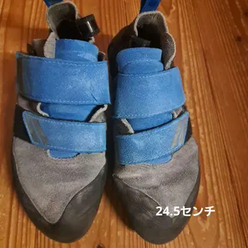 클라이밍 신발 24.5cm 파랑/그레이