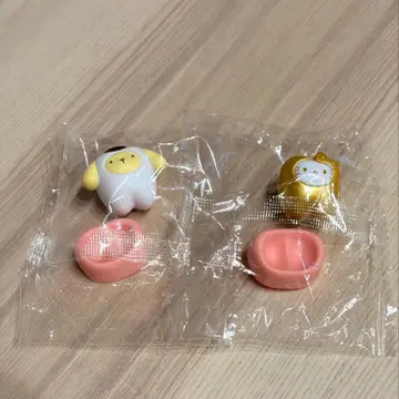 산리오 치아 키티 레어 폼폼푸딩 세트